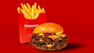 Triple Smashed + Frytki