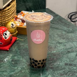 CHOCOLATE BUBBLE TEA 可可珍珠奶茶