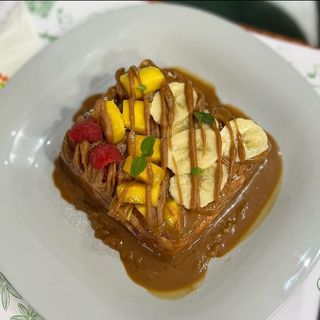 Pain Perdu Nutella Caramel Banane