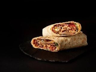 Шаурма звичайна з курячим м'ясом