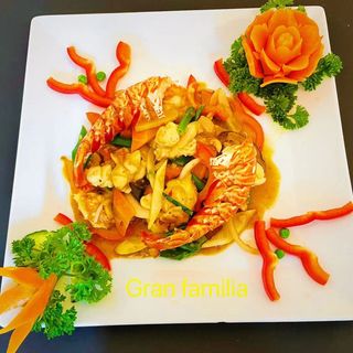 100 Langosta Con Salsa Si Chuan