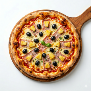 Pizza Piña Y Jamón (36 Cm.)