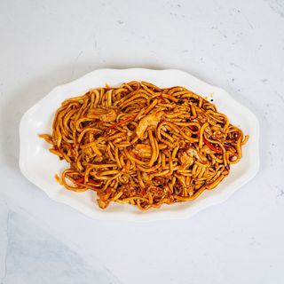 Domaći rezanci s piletinom u slatko kiselom umaku