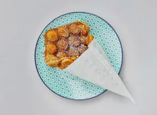 Dubai bubble waffle
