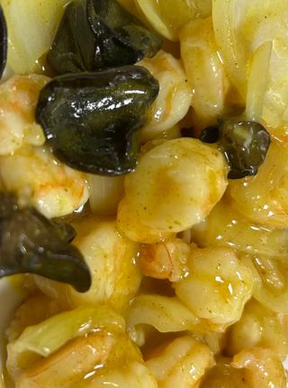 39 - Gamberetti in salsa curry