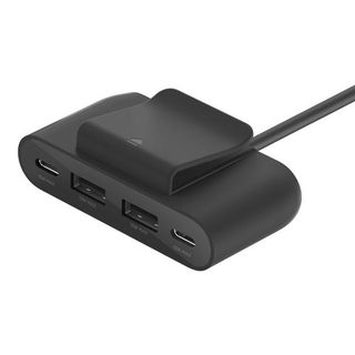 Extensor De Corriente Belkin Boostcharge 4Xusb 30W Negro - 0745883852352