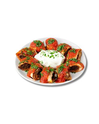 Rulou de vita si iaurt (sarma beyti)