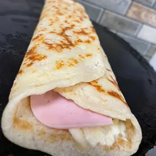 Катма с шунка и кашкавал