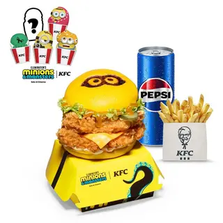 Minions Double Burger Menu