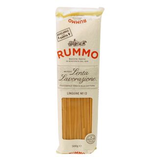 Rummo Linguine Spaghetti Płaskie Pszenicy Durum 500 G