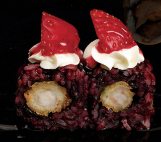 Uramaki Black Fresa Ebi (8 Uds.)