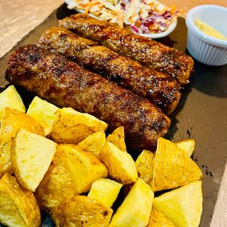 Rollitos de carne picada a la brasa (3 uds.)