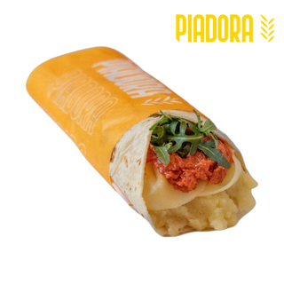 ‘Nduja, patate bollite, provola alla piastra e rucola