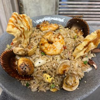 Arroz Chaufa De Mariscos