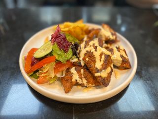 secreto ibérico anticuchero a la parrilla