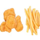 Nuggets De Pollo Con Patatas Fritas