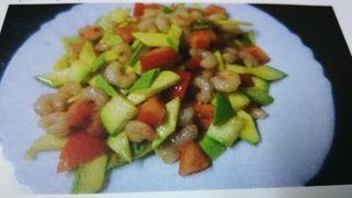 Pržene kozice sa povrćem