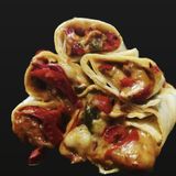 Fajitas de pollo con queso picantes