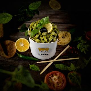 2X პასტა პესტო +2X კოკა-კოლა