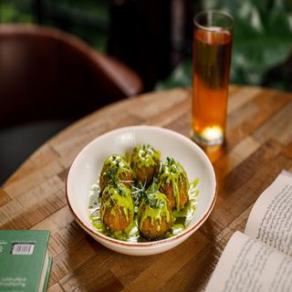 სოკოს კროკეტი პანირებიული