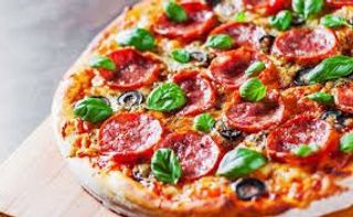 Pizza De Bacon Y Pepperoni (30cm)