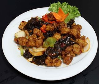 შემწვარი ღორის ხორცი სიჩუანურად, E8