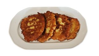 Placuszki ziemniaczane z cukrem