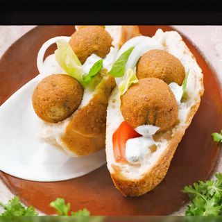 Bułka wegetariańskie średni