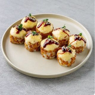 Запечений з куркою та беконом