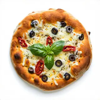 Pizza con pomodoro e mozzariso