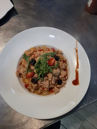 Risotto sa tunjevinom