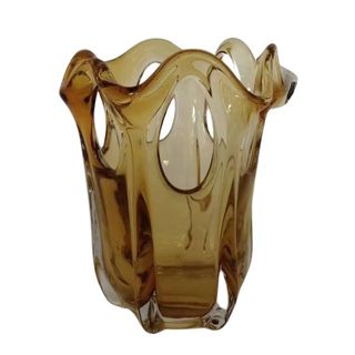 Staklo vaza, 16.5x16.5x20cm