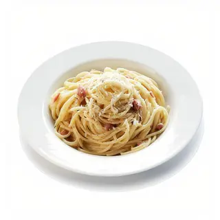 Espaguetis Pasta Fresca A La Carbonara