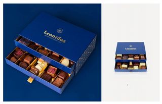 coffrets bijoux  bleu 500g