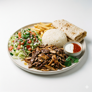 Plato De Pollo, Ternera O Mixto