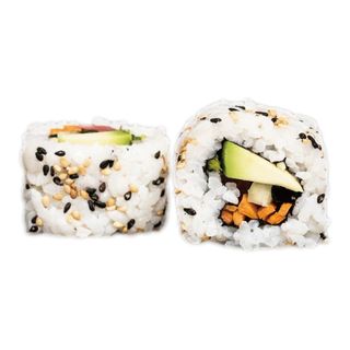 31. Uramaki Vegge roll aguacate pepino y zanahoria