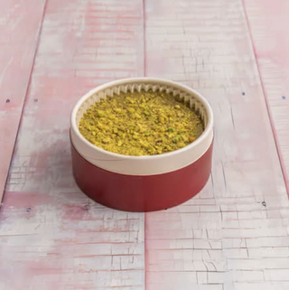 Tarta de queso y  Pistacho