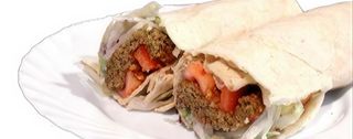 Arrotolato falafel