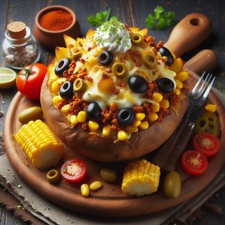 Patata Asada Mexicaine