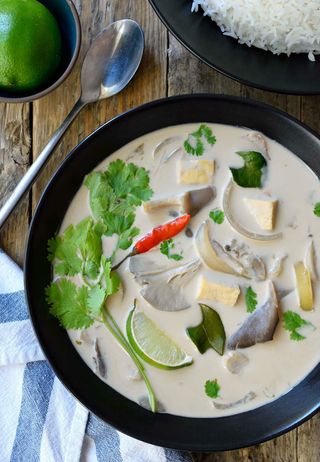 Tom Kha Vegetable Soup