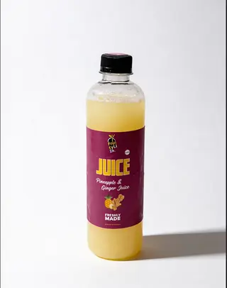Pineapple And Ginger Fresh Juice