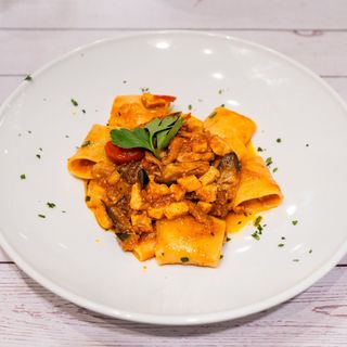 Paccheri al pesce spada