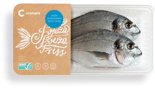 Očišćena orada 720 g