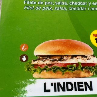 Hamburguesa L'Indien