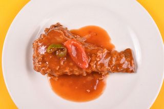 Fish in garlic sauce