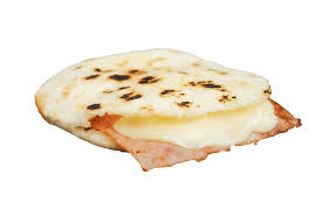 Arepa con jamón y queso (1 ud.)