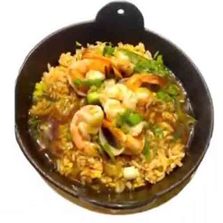 Arroz Kai-Fan con mariscos