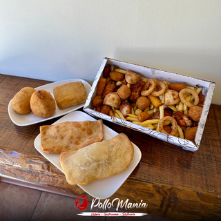 Menu 4: Box ruspantino, 5 rustici, Cola Cola