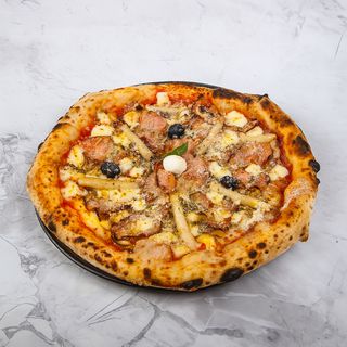 Pizza Parmesan Primavera