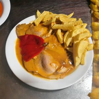 Jamón Asado Con Patatas